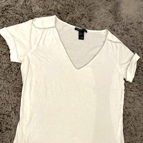 MANGO SILVER CHAIN TEE - Picture 3 of 10